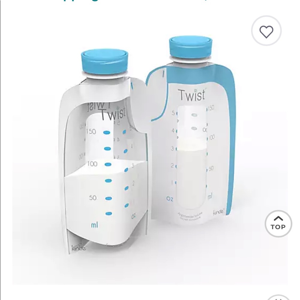 Kinde Twist pumping pouches